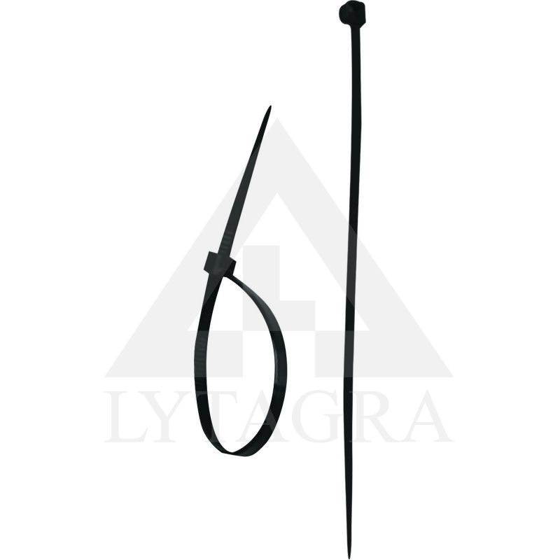 Laidų tvirtinimo dirželiai Dedra 11C36301 3,6x300 mm 25 vnt.