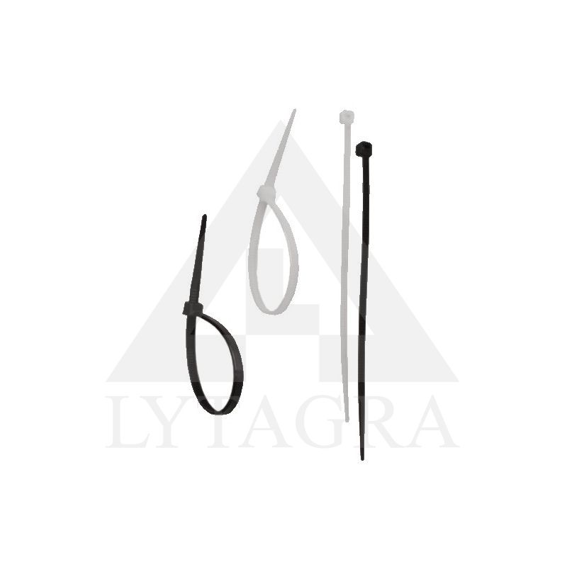 Laidų tvirtinimo dirželiai Dedra 11B90611 9x610mm/25vnt.