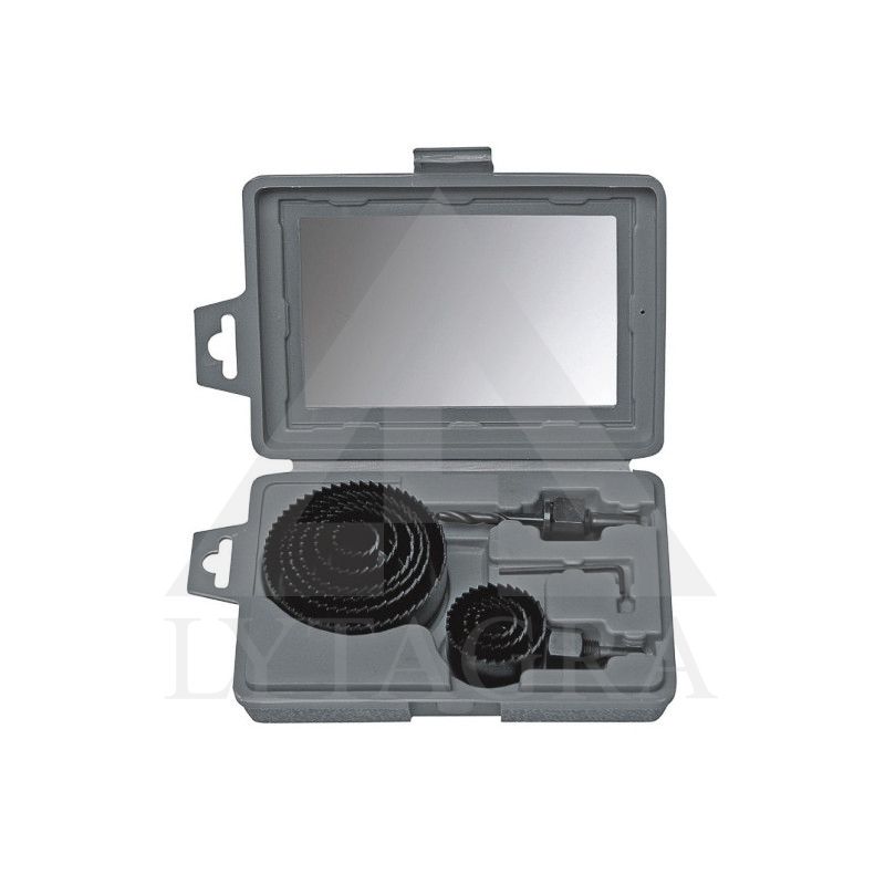 Gręžimo karūnėlės medžiui Dedra 0792 19-82mm 9 vnt.
