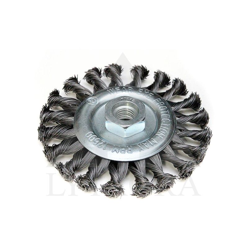 Vielos šepetys diskinis-lieninis F39-115 115mm