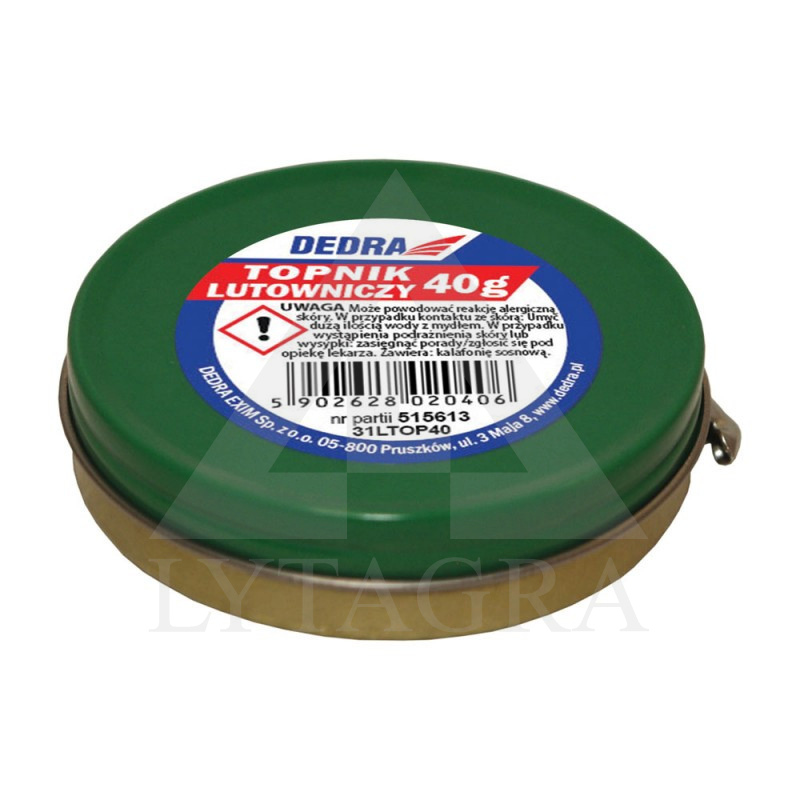 Fliuso pasta Dedra 31LTOP40 40g