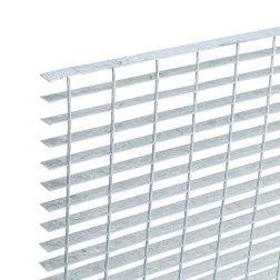 6100X1000/34X76/30X2 CINKUOTOS VIRINTOS GROTELĖS