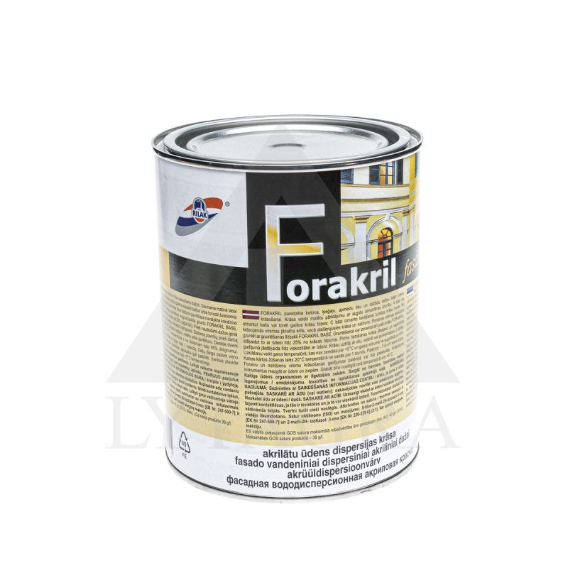 AKRILIN DAŽAI FORAKRIL A 0.9L MATINIAI
