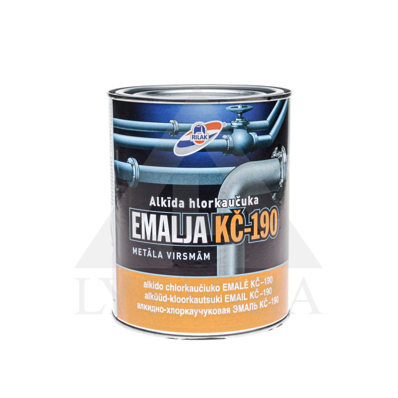 EMALĖ KČ 190 JUODA 1KG/0.9L