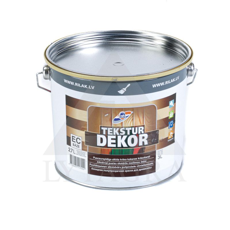 DAŽAI TEKSTURDEKORS 2.7L EC BESPALV