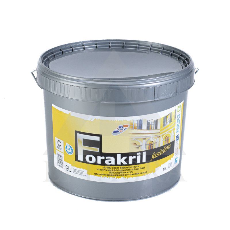 AKRILIN DAŽAI FORAKRIL C 9L MATINIAI