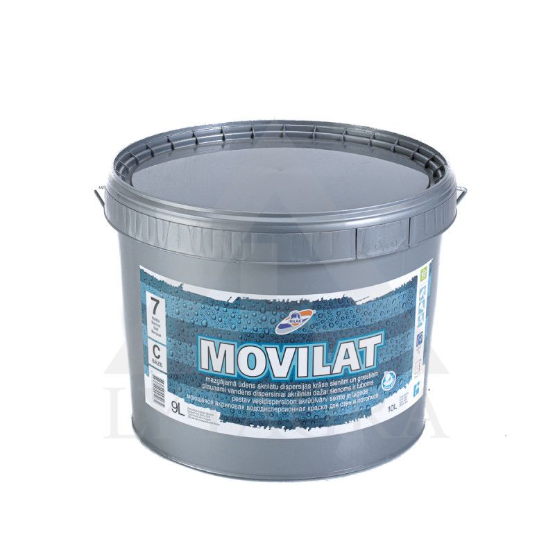 DISPER VAND DAŽAI MOVILAT-7(C) 9L MATINIAI