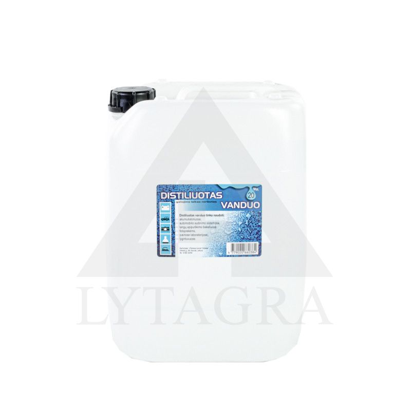DISTILIUOTAS VANDUO 20L