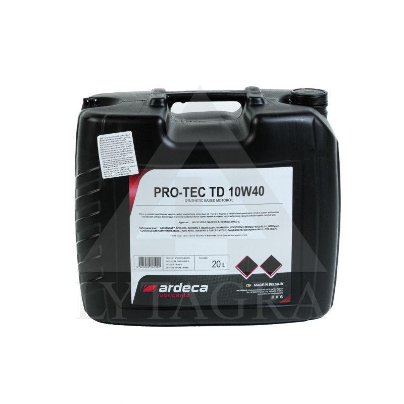 ALYVA ARDECA PRO-TEC TD 10W40 20L ARD012006-020