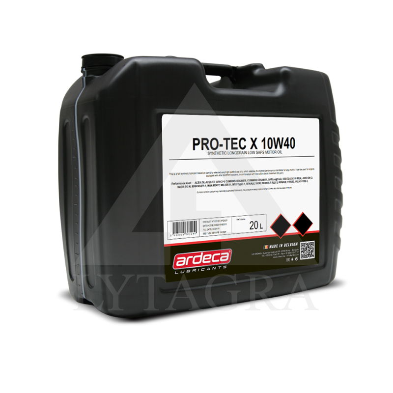 ARD012004-020 ARDECA PRO-TEC X 10W40 20L