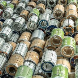 SKARDA 0.45X1250 RAL3005 RAUDONA TAMSI ZM120