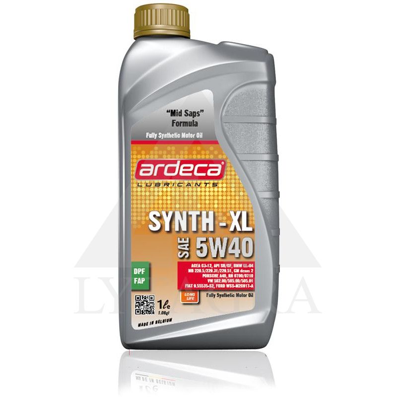 ARDECA SYN-TEC XL 5W40 1L ARD010002-001