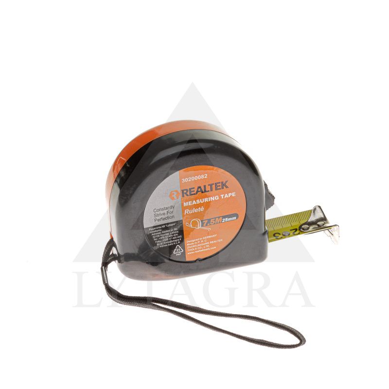 Ruletė Realtek 30200082 7,5m x 25mm