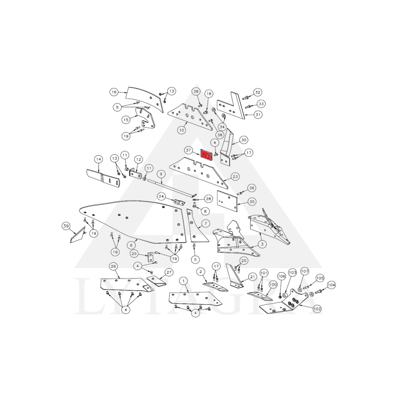 073614 Lauko lentos apsauga Kverneland