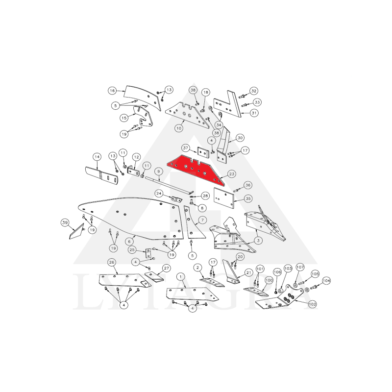 073609 Lauko lenta Kverneland