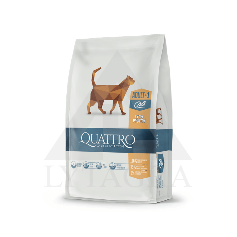 QUATTRO KAČIŲ ĖDALAS SU VIŠTIENA, 1.5 KG