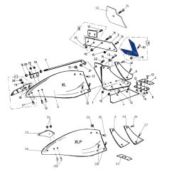 94622 Vagos atpjovimo peilis Overum