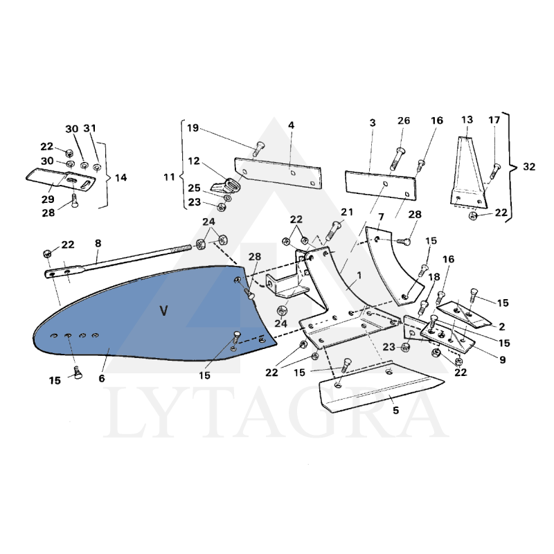 80604 / 85261 Verstuve Overum