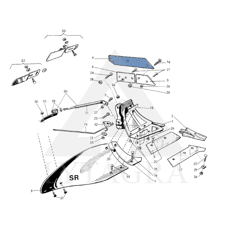 74603 Lauko lenta Overum