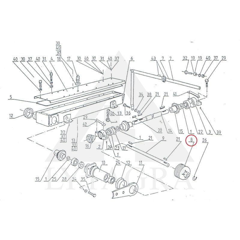 Skriemulys 5036/01025  8-24