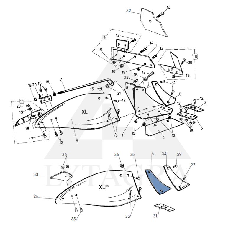 94596 Keičiama dalis Overum