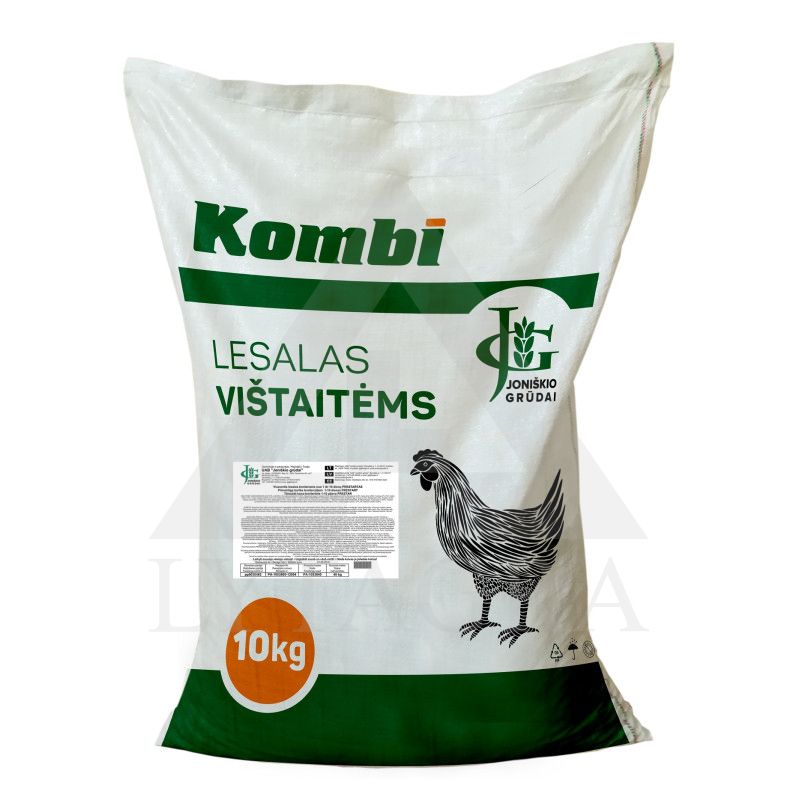 Visavertis lesalas vištaitėms nuo 29 iki 70 dienų po 10 kg