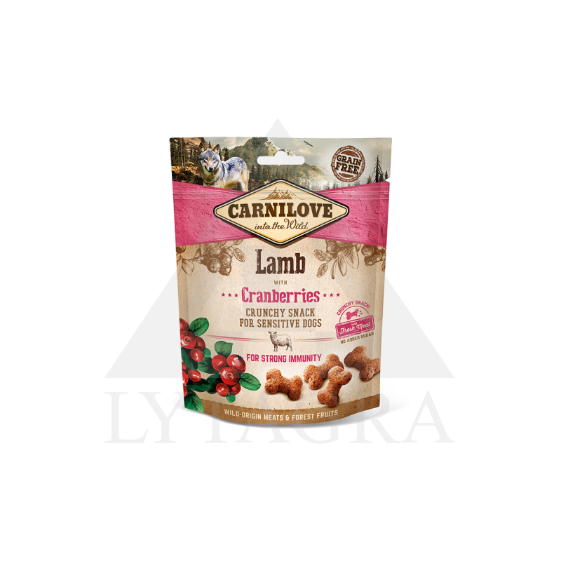 200 G SKANĖSTAI ŠUNIMS CARNILOVE ĖRIENA/ SPANG.
