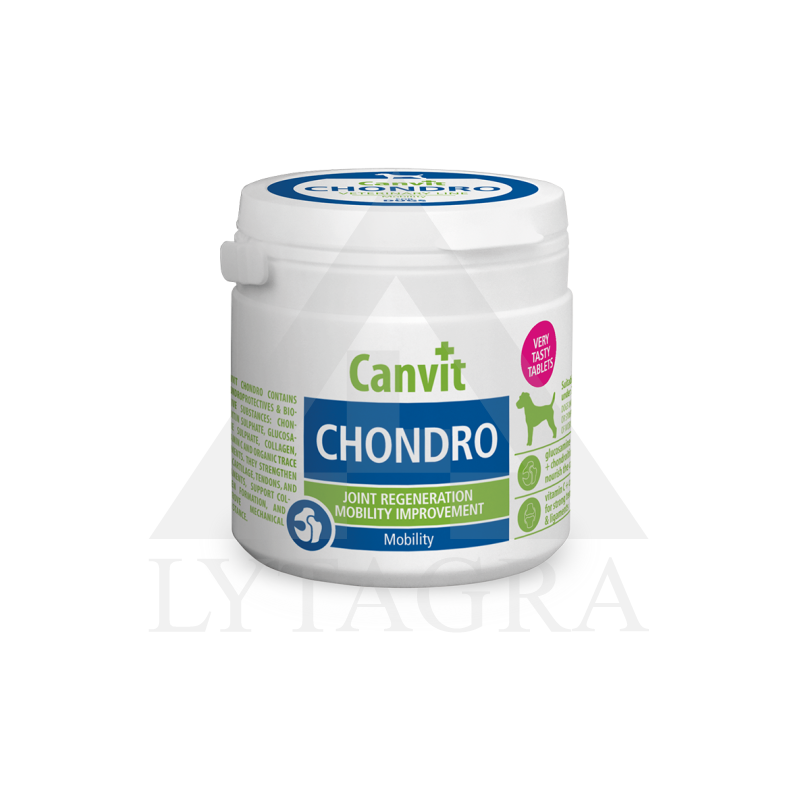 100 G CANVIT CHONDRO PAPILDAS ŠUNIMS
