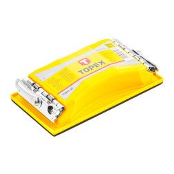 Laikiklis šlifavimo popieriui su gnybtais