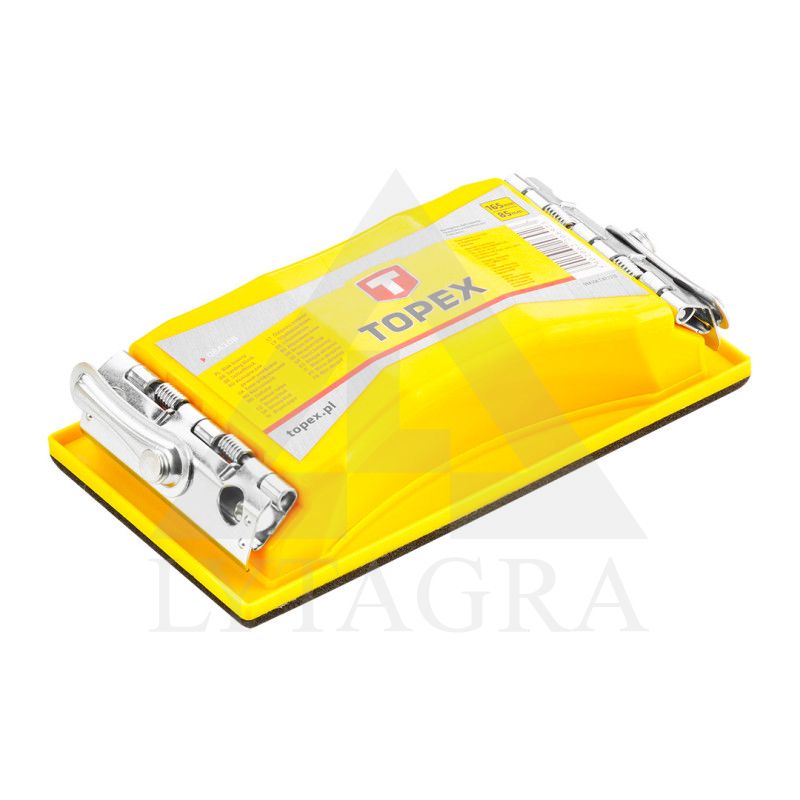 Laikiklis šlifavimo popieriui su gnybtais