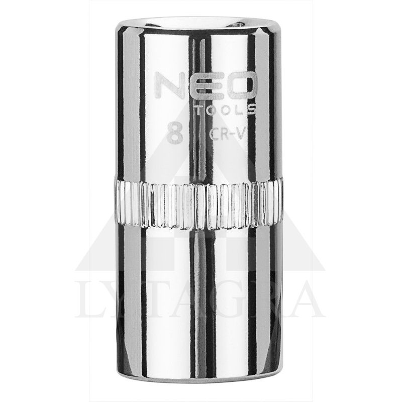 Galvutė šešiakampė  1/4", 8 mm., Neo