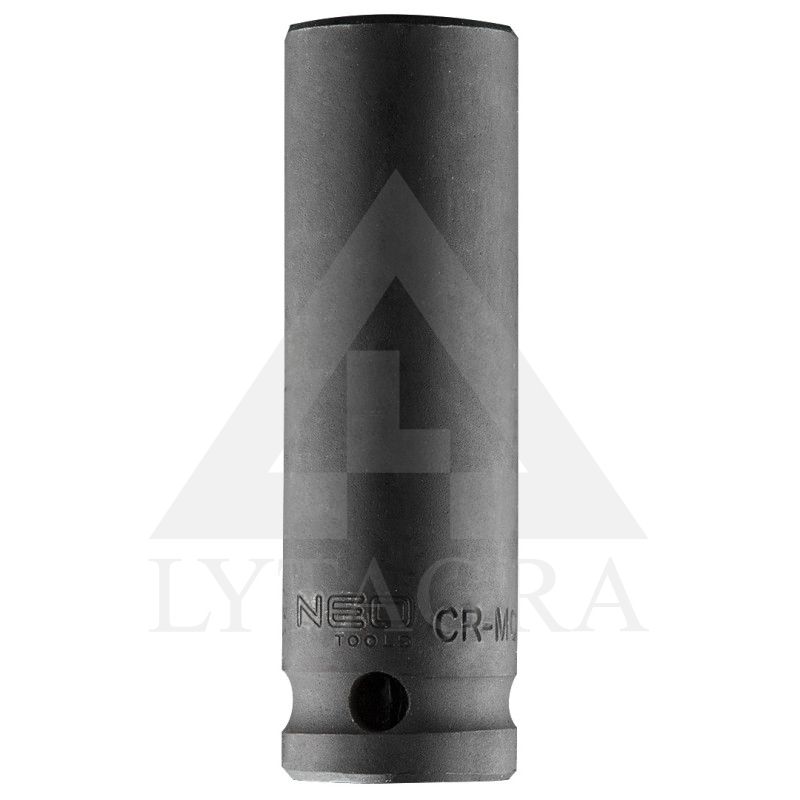 Ilga smūginė galvutė 1/2"", 16 mm, Cr-Mo