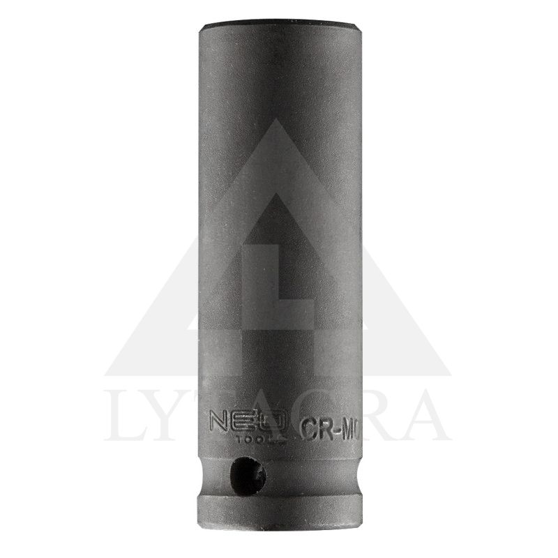 Ilga smūginė galvutė 1/2"", 17 mm, Cr-Mo