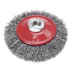 Vielinis šepetėlis, 100mm. Vielinis šepetėlis, 100mm.