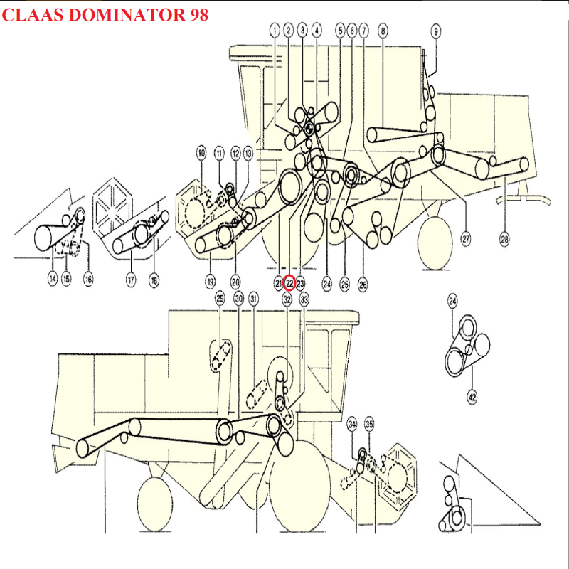 DIRŽAS 32-19-3060 (LI) AGRIBELTS