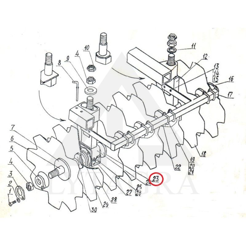 Atrama BDT išgaubta BDB 03.327