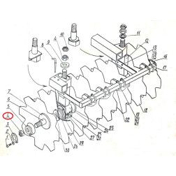 Veržlė BDT 01.109 42X3