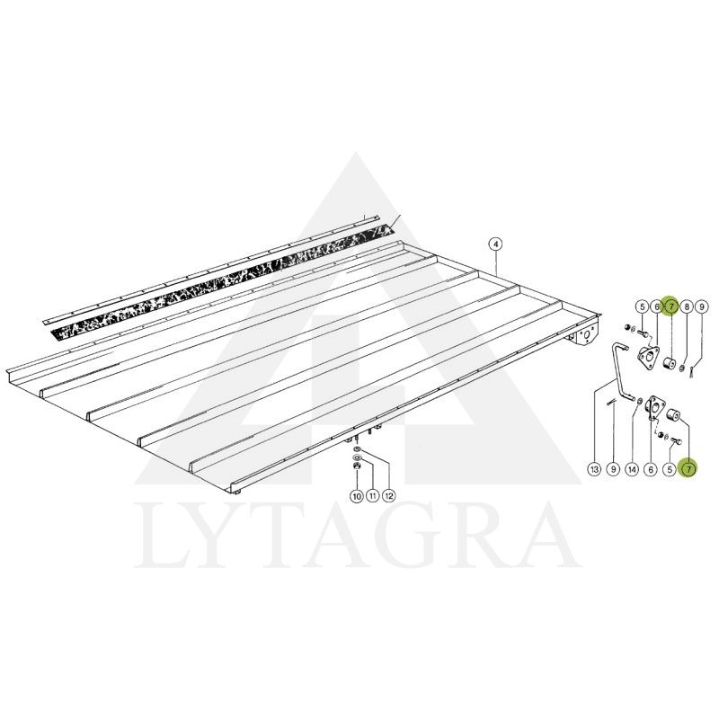 Įvorė guminė CLAAS 6193420