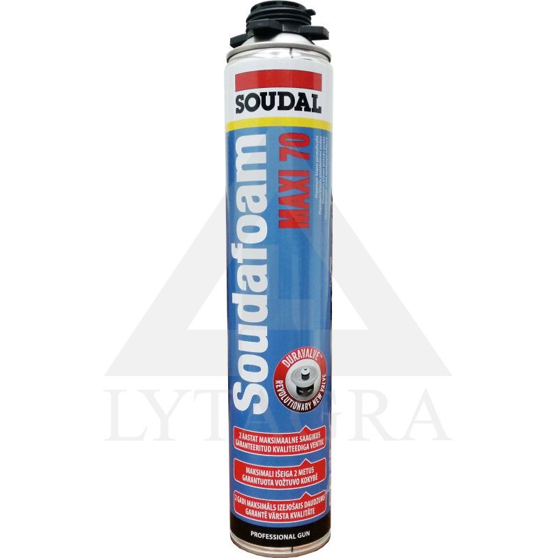 MAXI 70 Soudafoam 870ml-montavimo putos