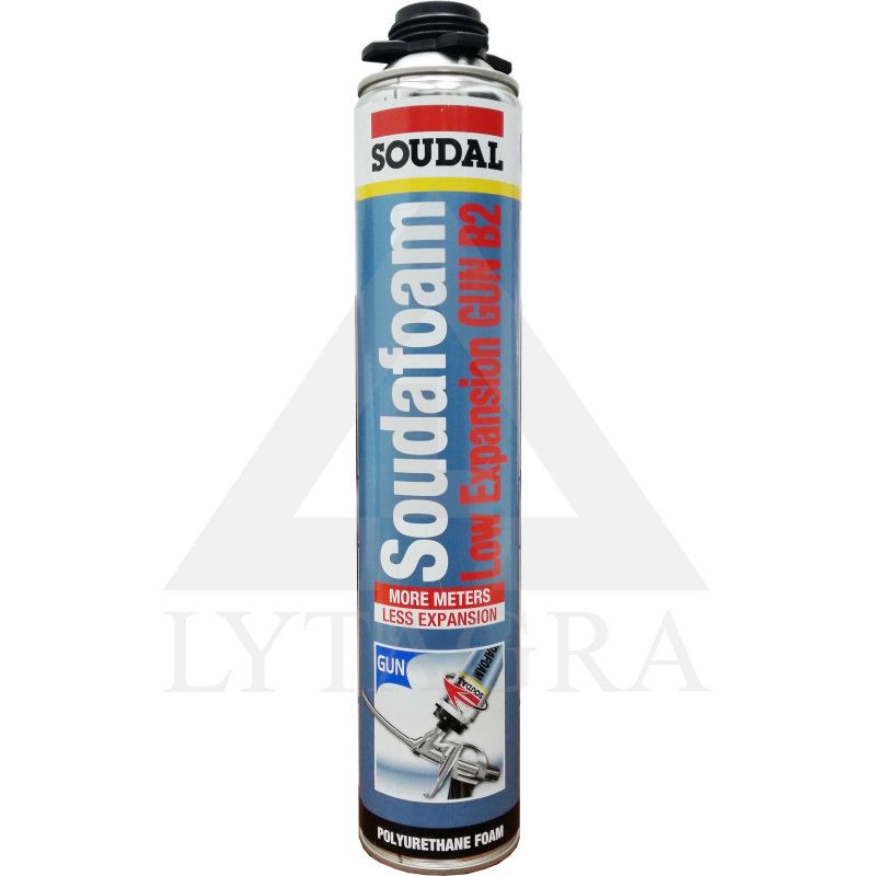 Soudafoamgun Low 750ml — montavimo putos