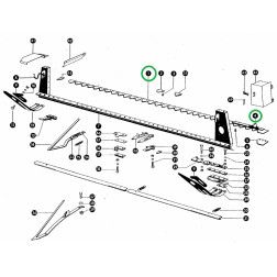 Dalgis CLAAS 3.6m 6106461/611206