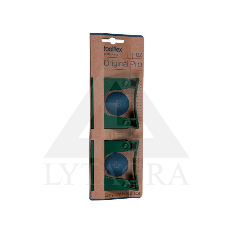 Laikiklių komplektas (2 vnt.) 30-40 mm 632-6
