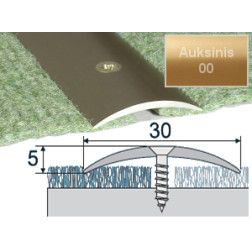 Profilis Effector A03 sujungimo auksinis 180 cm 30x5 mm