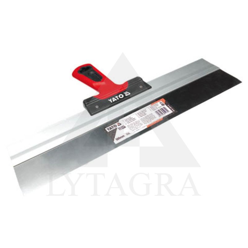 Glaistyklė fasadui nerūdijančio plieno plastikine rankena Yato 350mm