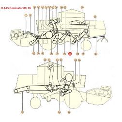 Diržas GATES 1429345 (20-12.5-3900)