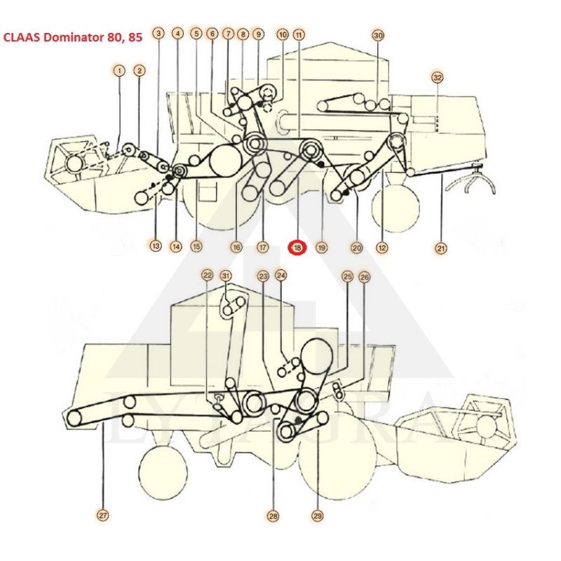 Diržas GATES 1459293 (28-2430)