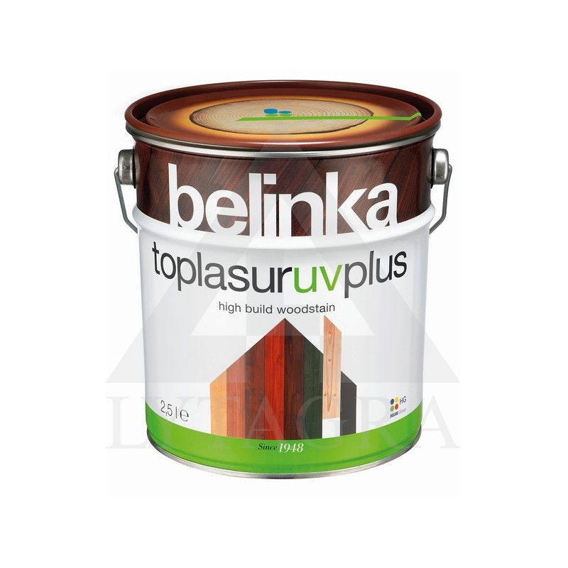 37324 Dažyvė medienai Belinka Toplasur UV Plus 24 2,5L