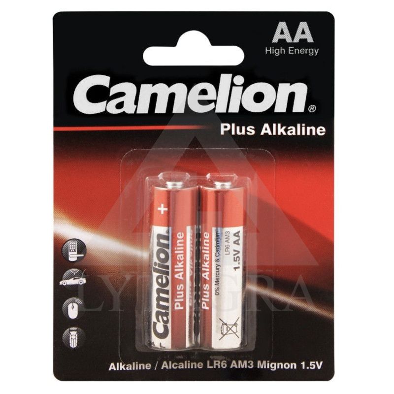 Elementai „ALKALINE" LR06-BP2 AA 2 vnt.
