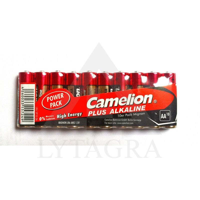 Elementai „ALKALINE" AA LR06-SP10 10 vnt.