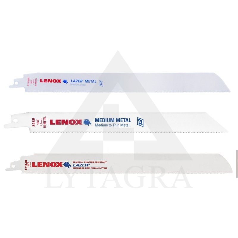 Pj. metalui „LENOX" 300 mm 14TPI